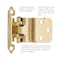 Hickory Hardware Hinge SurFace Self Close, 2PK P143-3 - alternate 3
